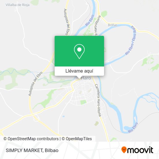 Mapa SIMPLY MARKET