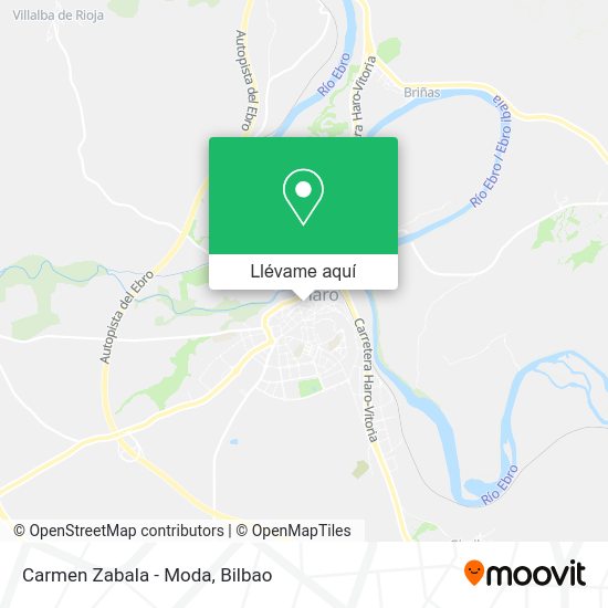 Mapa Carmen Zabala - Moda