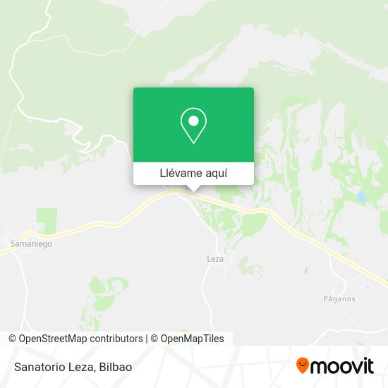 Mapa Sanatorio Leza