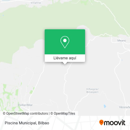 Mapa Piscina Municipal