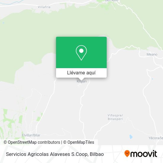 Mapa Servicios Agricolas Alaveses S.Coop