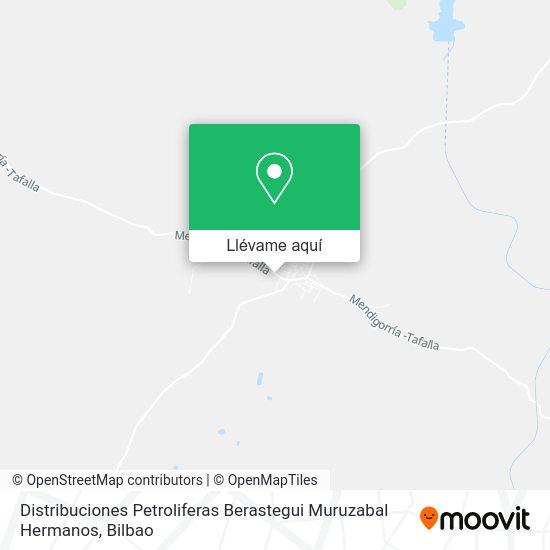 Mapa Distribuciones Petroliferas Berastegui Muruzabal Hermanos