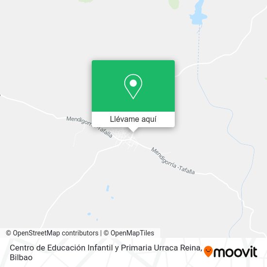 Mapa Centro de Educación Infantil y Primaria Urraca Reina