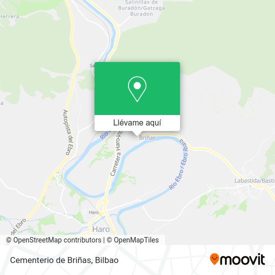 Mapa Cementerio de Briñas