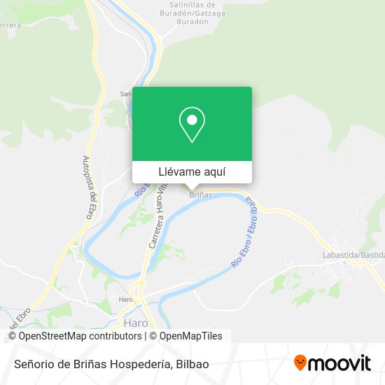 Mapa Señorio de Briñas Hospedería