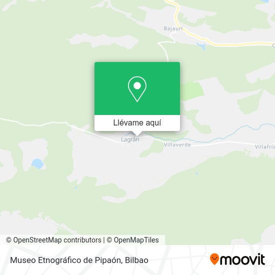 Mapa Museo Etnográfico de Pipaón