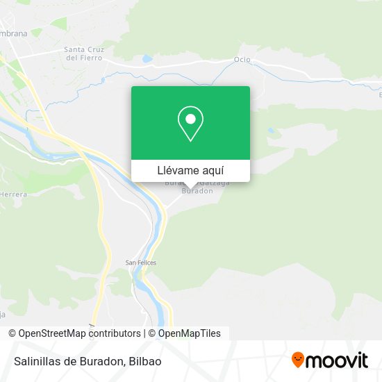 Mapa Salinillas de Buradon