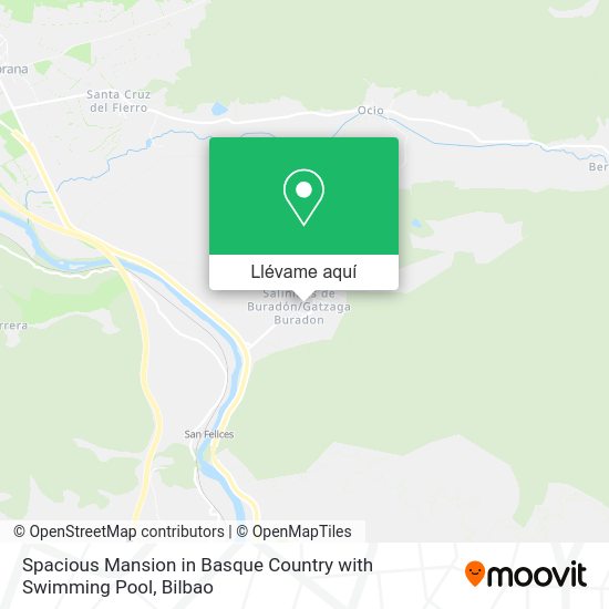 Mapa Spacious Mansion in Basque Country with Swimming Pool