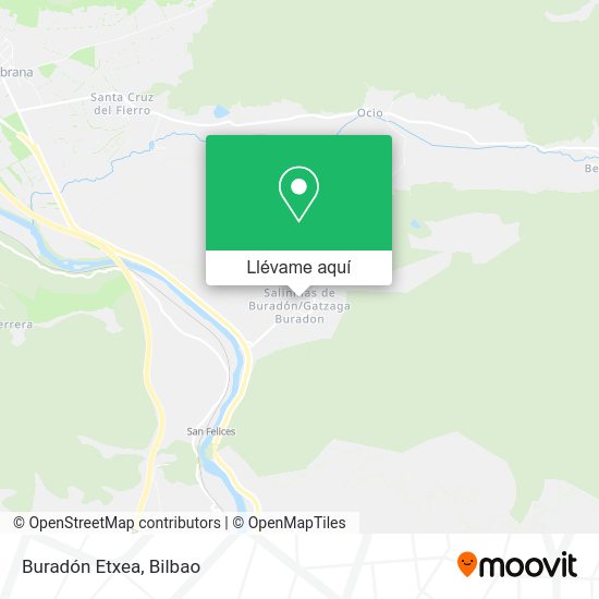 Mapa Buradón Etxea