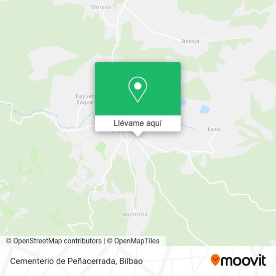 Mapa Cementerio de Peñacerrada