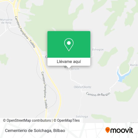 Mapa Cementerio de Solchaga