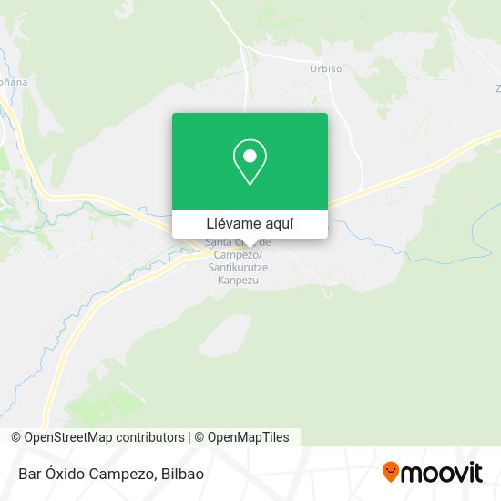 Mapa Bar Óxido Campezo