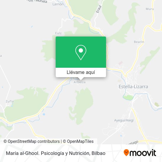 Mapa María al-Ghool. Psicología y Nutrición
