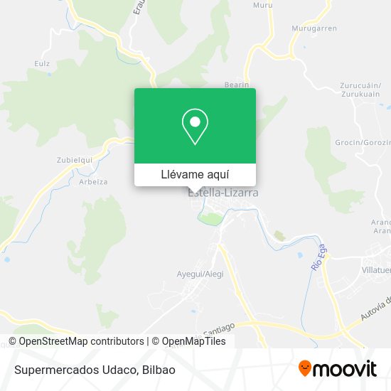Mapa Supermercados Udaco
