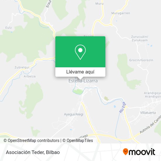 Mapa Asociación Teder