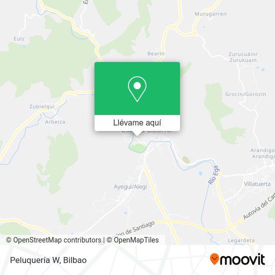 Mapa Peluquería W