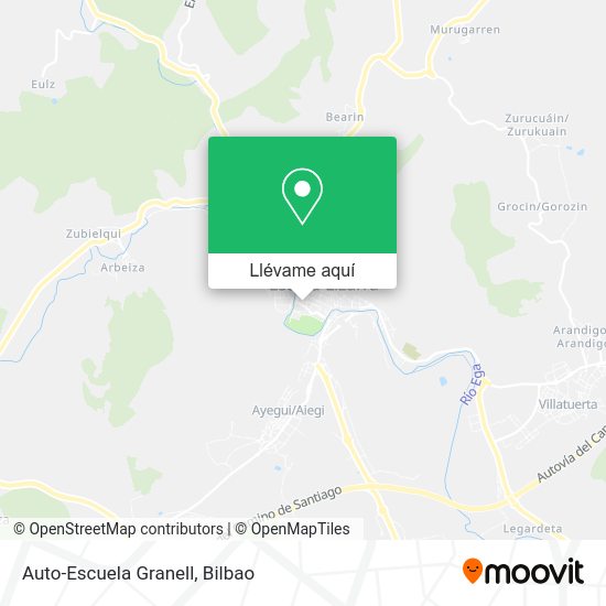 Mapa Auto-Escuela Granell