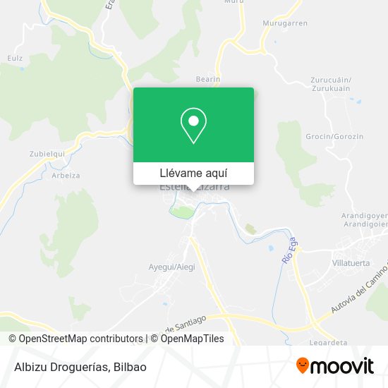 Mapa Albizu Droguerías