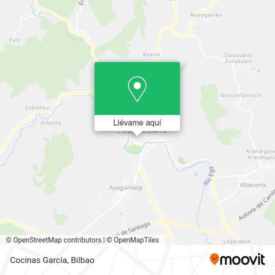 Mapa Cocinas García