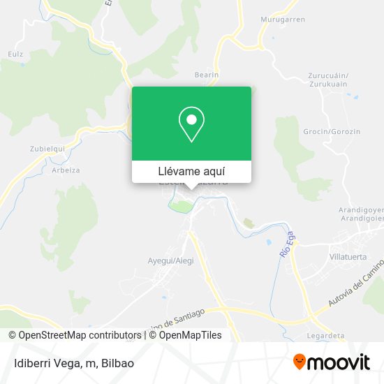 Mapa Idiberri Vega, m