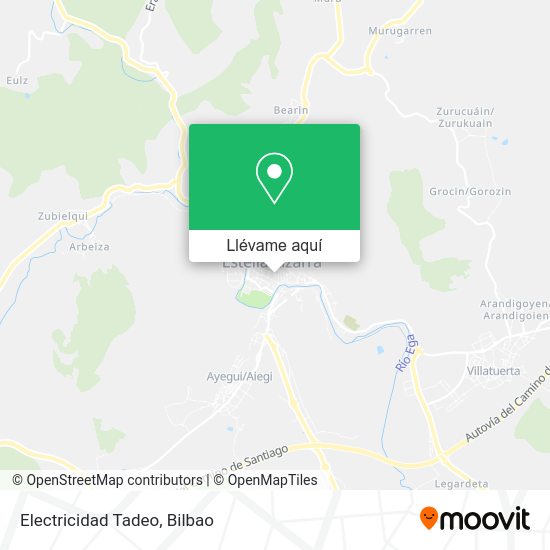 Mapa Electricidad Tadeo