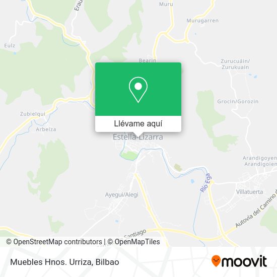 Mapa Muebles Hnos. Urriza