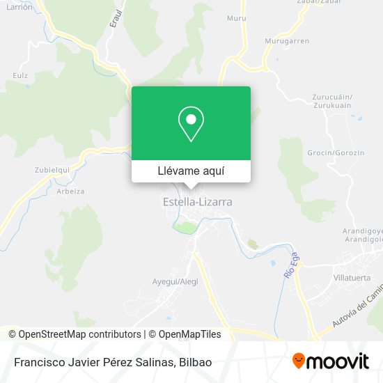 Mapa Francisco Javier Pérez Salinas