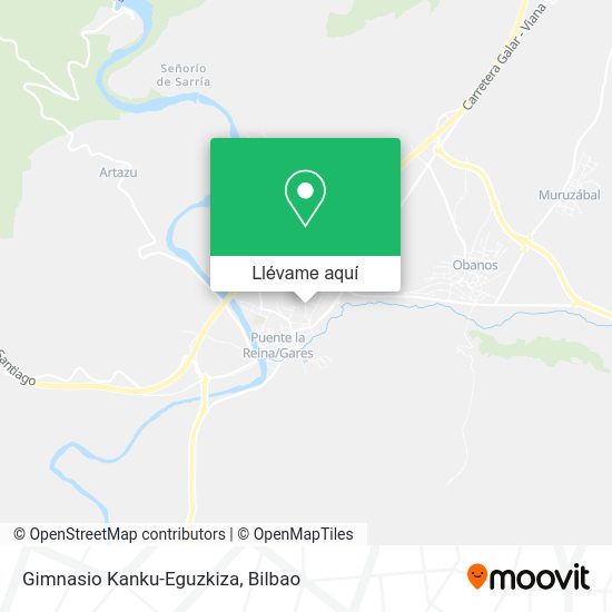 Mapa Gimnasio Kanku-Eguzkiza