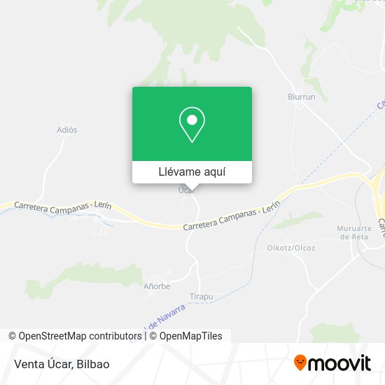Mapa Venta Úcar