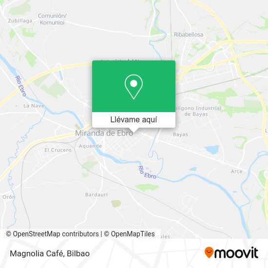 Mapa Magnolia Café