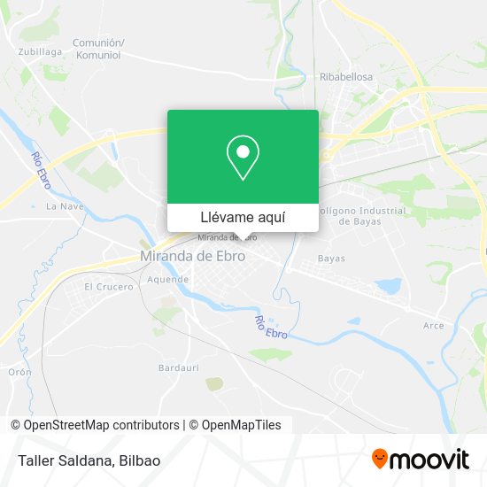 Mapa Taller Saldana