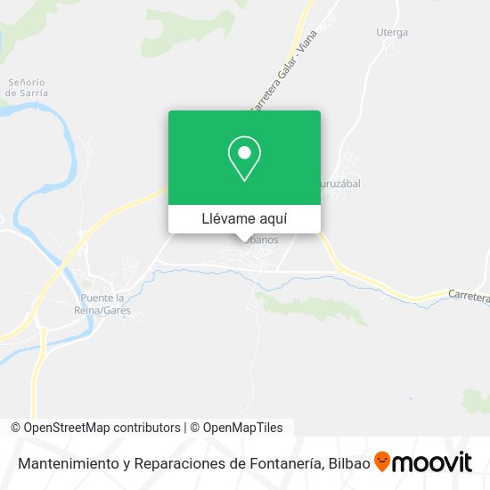 Mapa Mantenimiento y Reparaciones de Fontanería