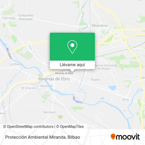 Mapa Protección Ambiental Miranda