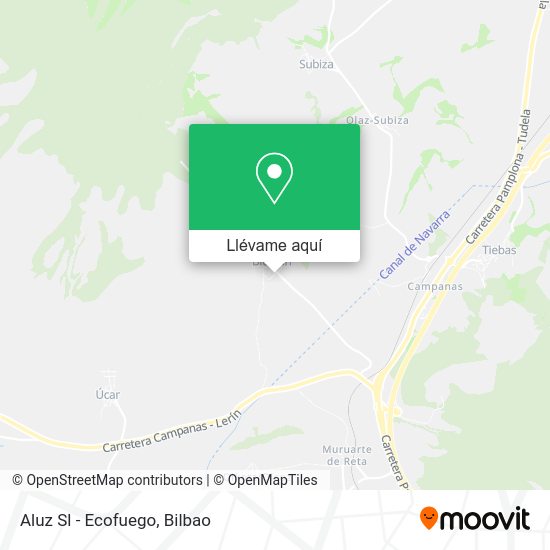 Mapa Aluz Sl - Ecofuego