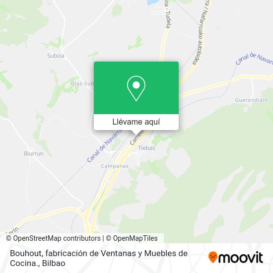 Mapa Bouhout, fabricación de Ventanas y Muebles de Cocina.