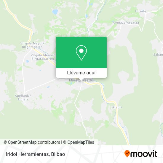 Mapa Iridoi Herramientas