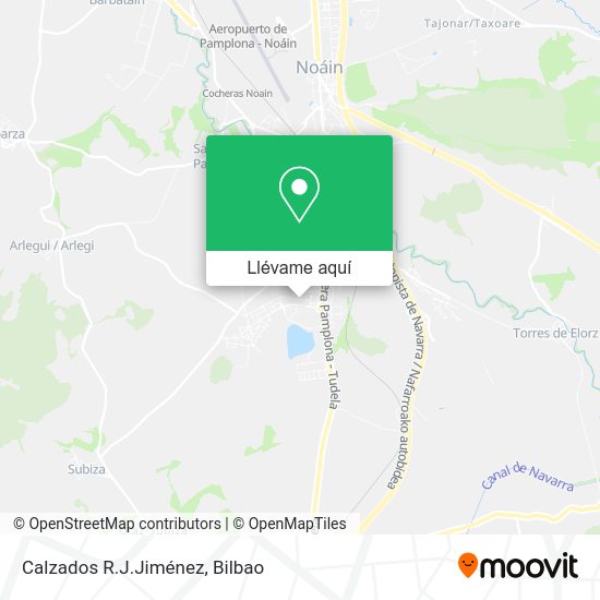 Mapa Calzados R.J.Jiménez