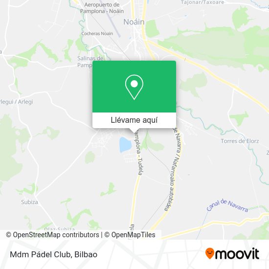 Mapa Mdm Pádel Club