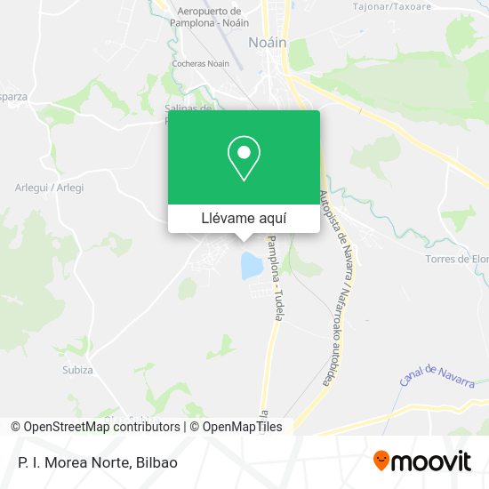 Mapa P. I. Morea Norte