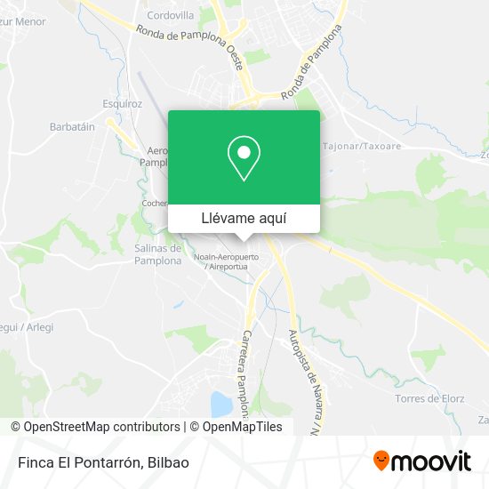 Mapa Finca El Pontarrón