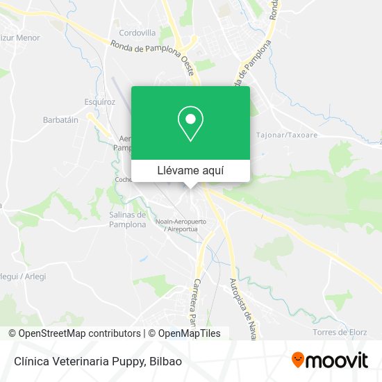 Mapa Clínica Veterinaria Puppy