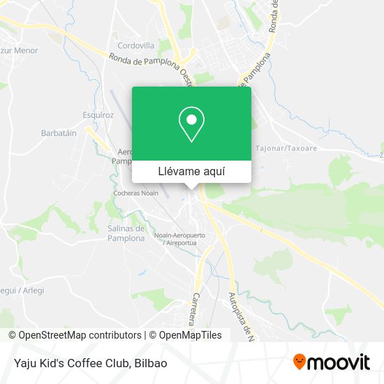 Mapa Yaju Kid's Coffee Club