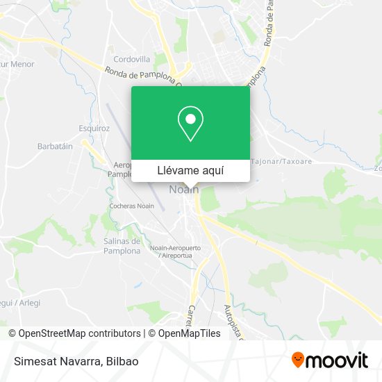 Mapa Simesat Navarra