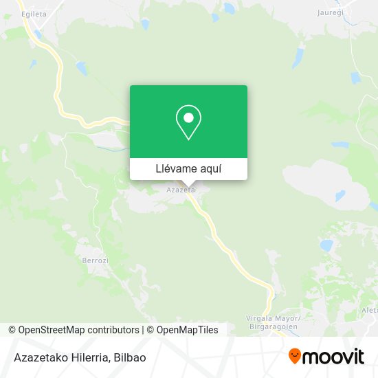 Mapa Azazetako Hilerria