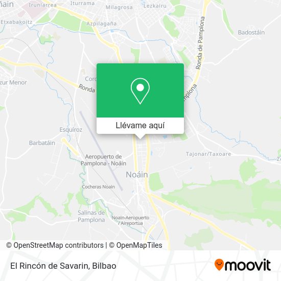 Mapa El Rincón de Savarin