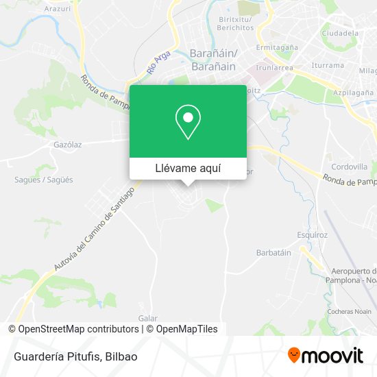 Mapa Guardería Pitufis