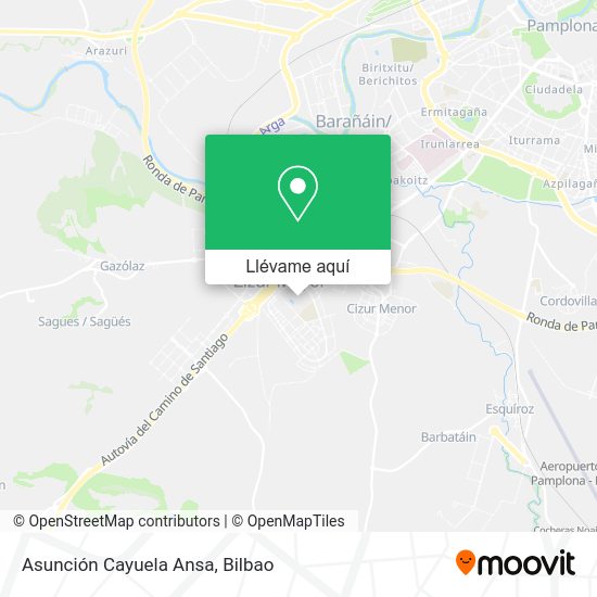 Mapa Asunción Cayuela Ansa