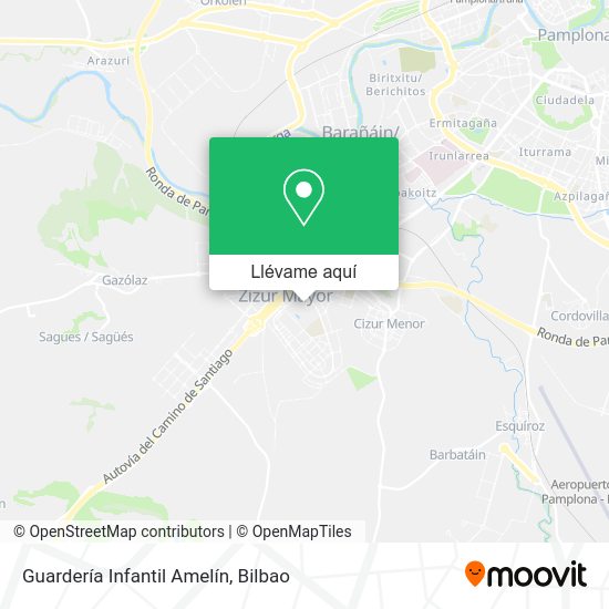 Mapa Guardería Infantil Amelín