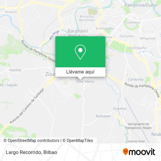 Mapa Largo Recorrido