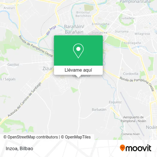 Mapa Inzoa